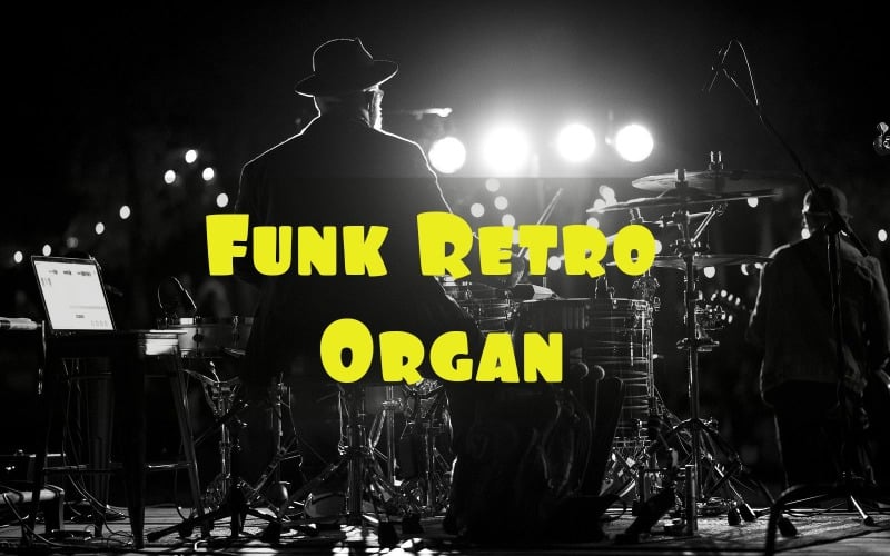 Funk Old School Retro Orgel Aktienmusik
