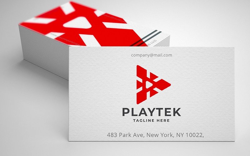 Professionelles Playtek-Logo