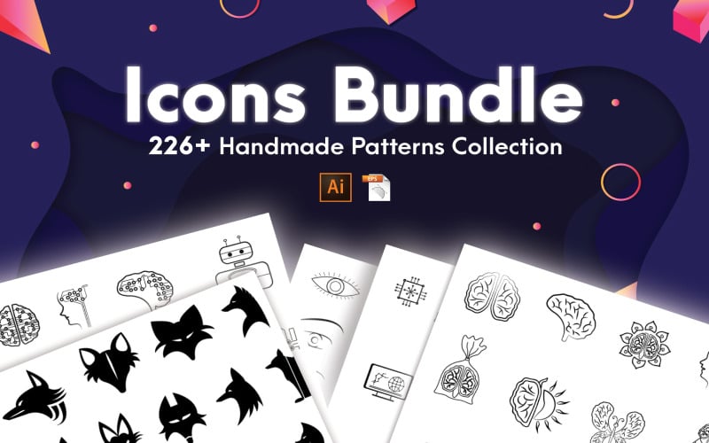 Icons Bundle Коллекция ручной работы