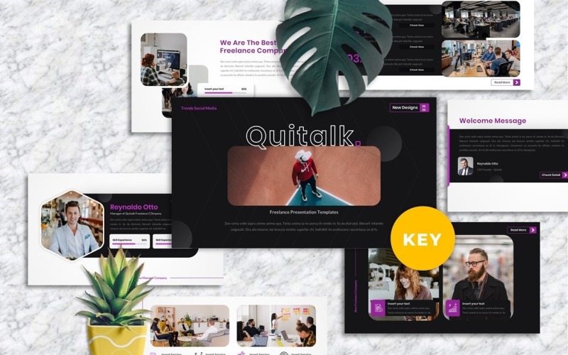 Quitalk - Freelance Keynote