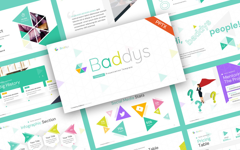 Baddys Corporate PowerPoint Template