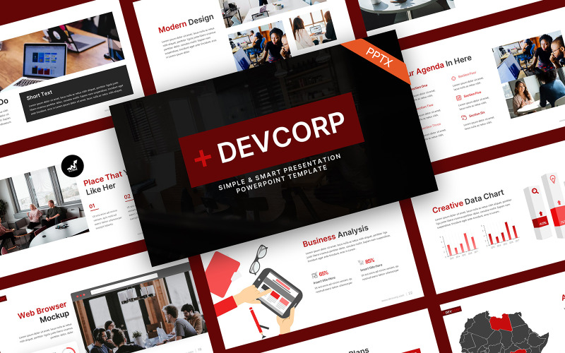 DevCorp Multipurpose PowerPoint Template