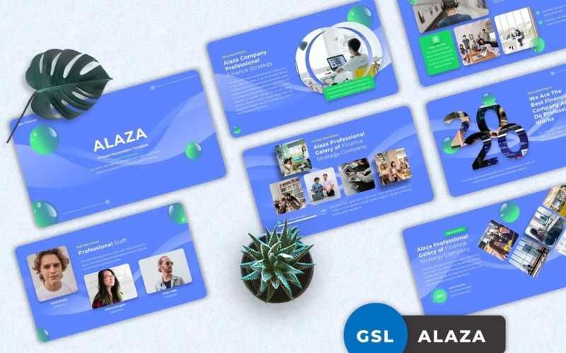 Alaza - Financiën Googleslide