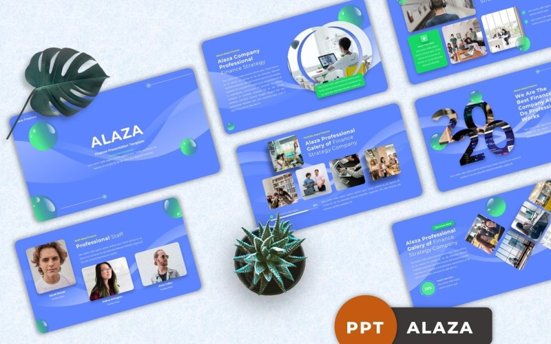 Alaza - Finanzas Powerpoint