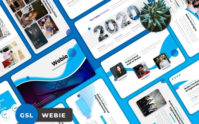 Webie - Diapositiva di Google per il marketing digitale