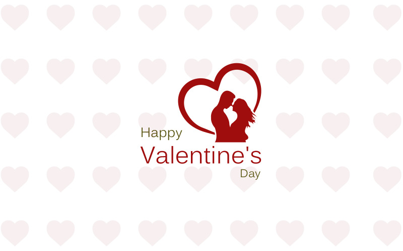 Valentine's Day Vector Template