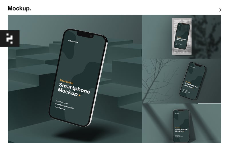 Iphone 13 Pro Mockup Template Pack