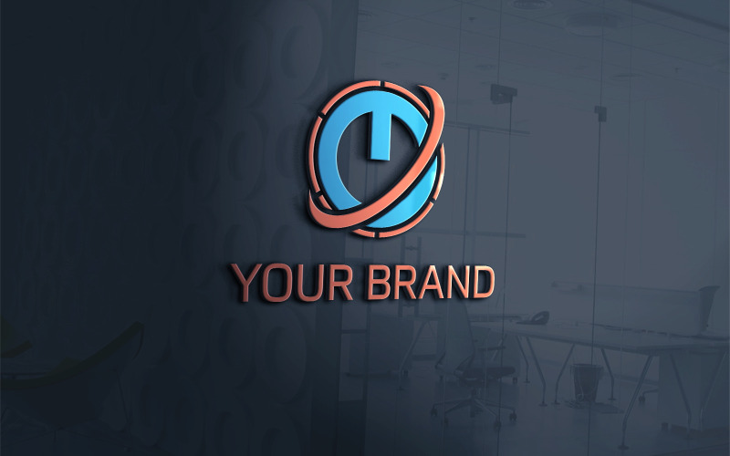 T-Dopis-S-Technologie-Logo-Vektor-šablona