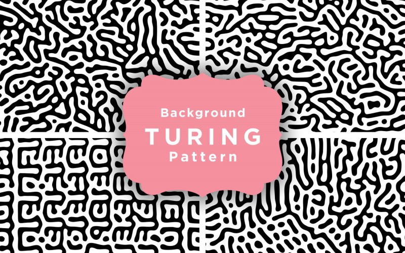 100 Fundo Padrão de Turing Vol 4