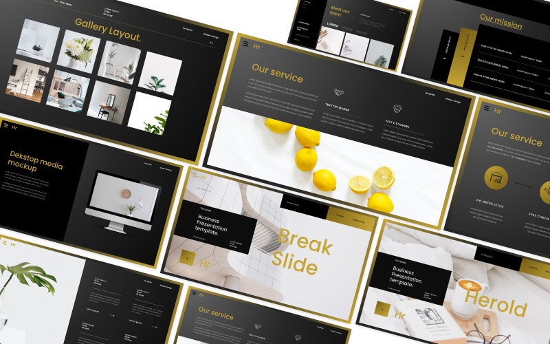 Herold Business Keynote Template Templatemonster