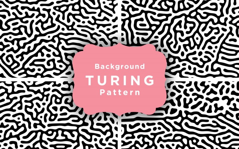 100 Turing-Muster-Hintergrund, Band 9