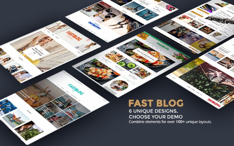 FastBlog - Das perfekte Blog-WordPress-Theme