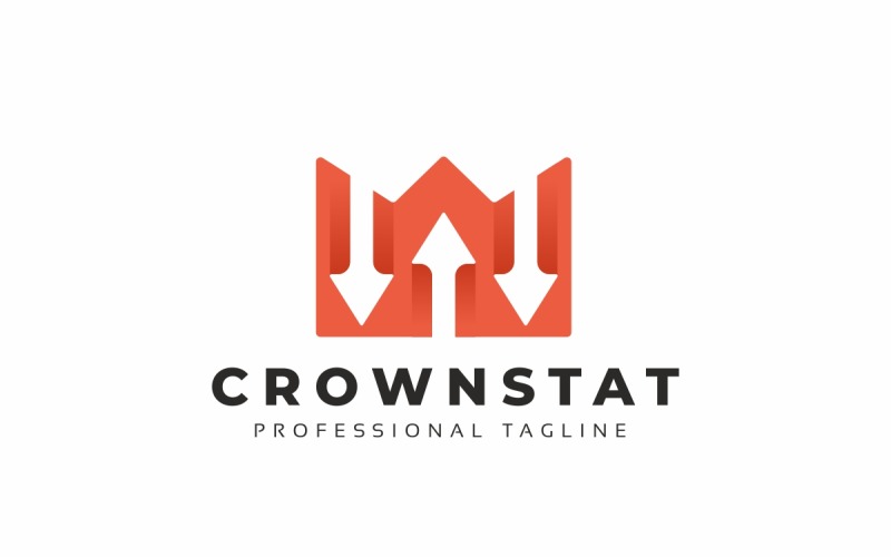 Šablona loga Crown Invest
