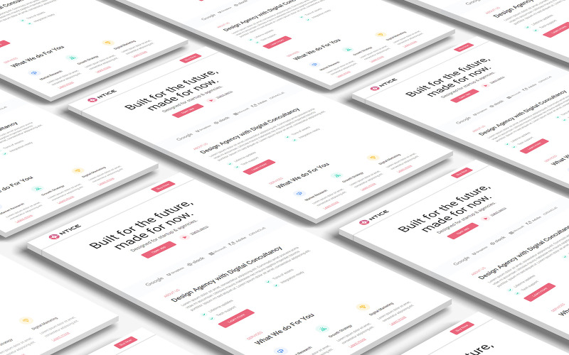 Ntice Multipurpose Business Email Newsletter Template