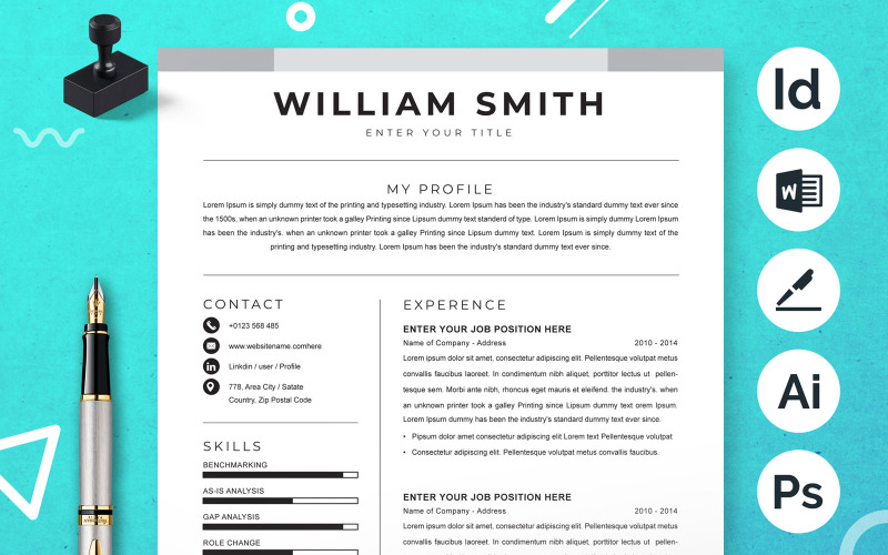 William Smith / Temiz Özgeçmiş Şablonu