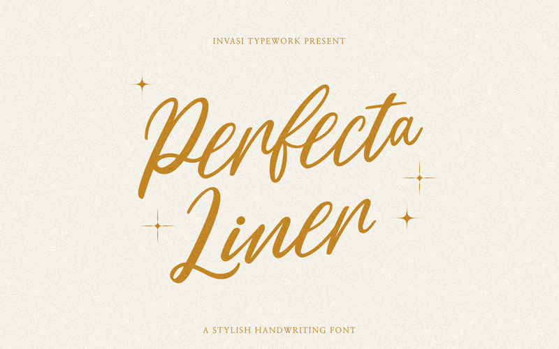 Perfecta Liner - Рукописный шрифт