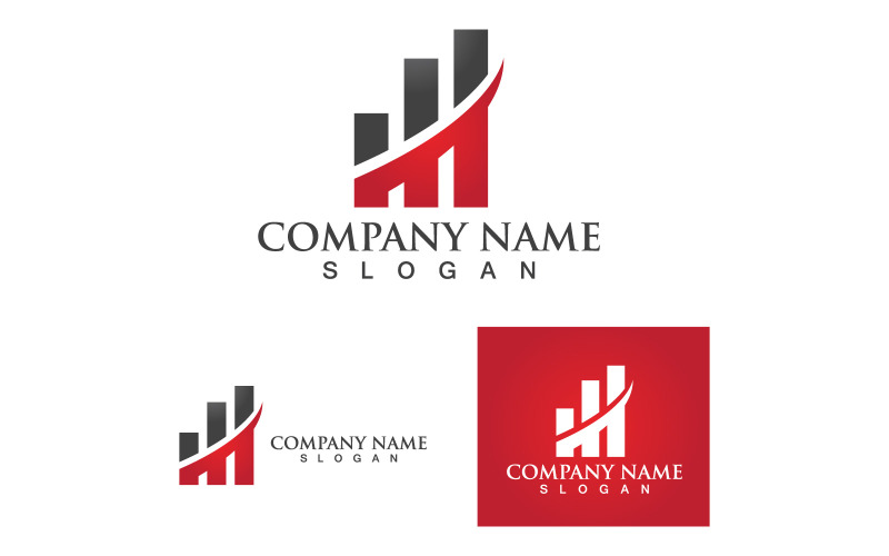 Business Finance Logo Vector V3