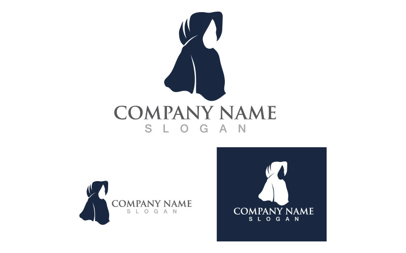 Hijab Women Logo And Symbol V1