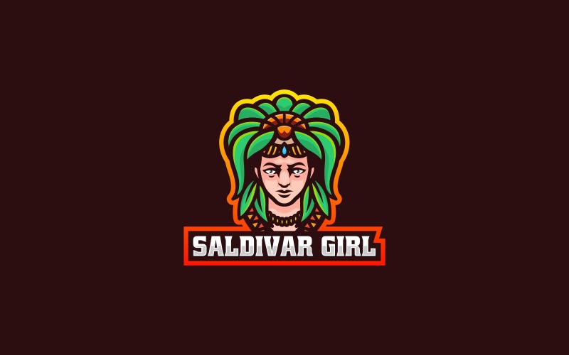 Stile del logo Girl Sport ed E-Sports