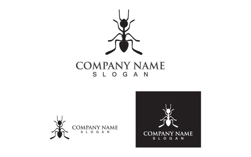 Ant Head Logo And Symbol Vector Eps V4 - TemplateMonster