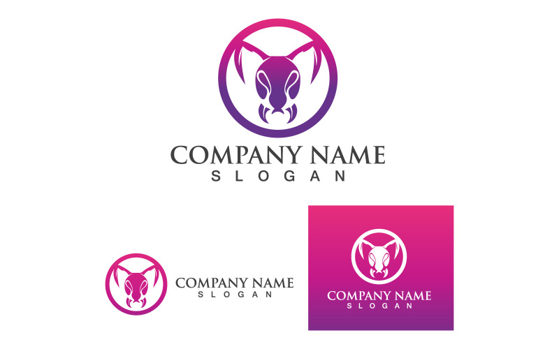 Formica Testa Logo E Simbolo Vector Eps V18
