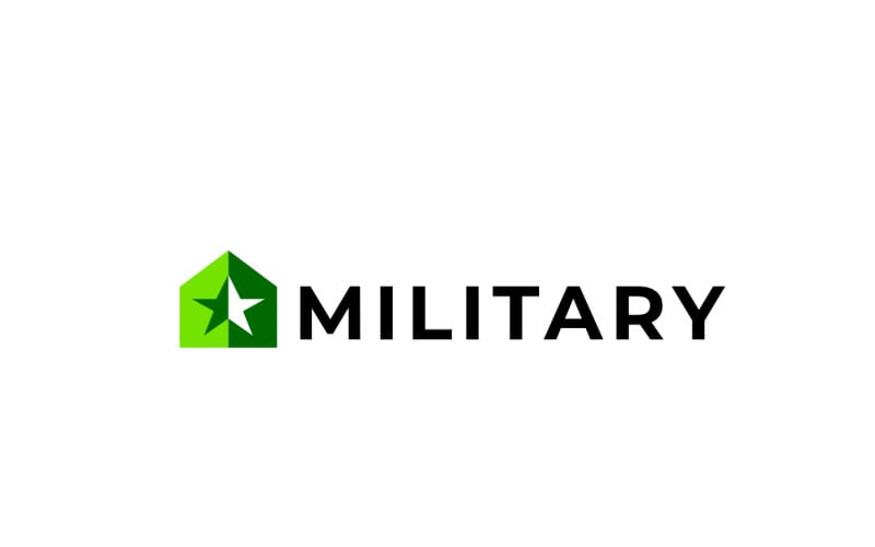 Logo de la défense de l'armure de l'armée militaire