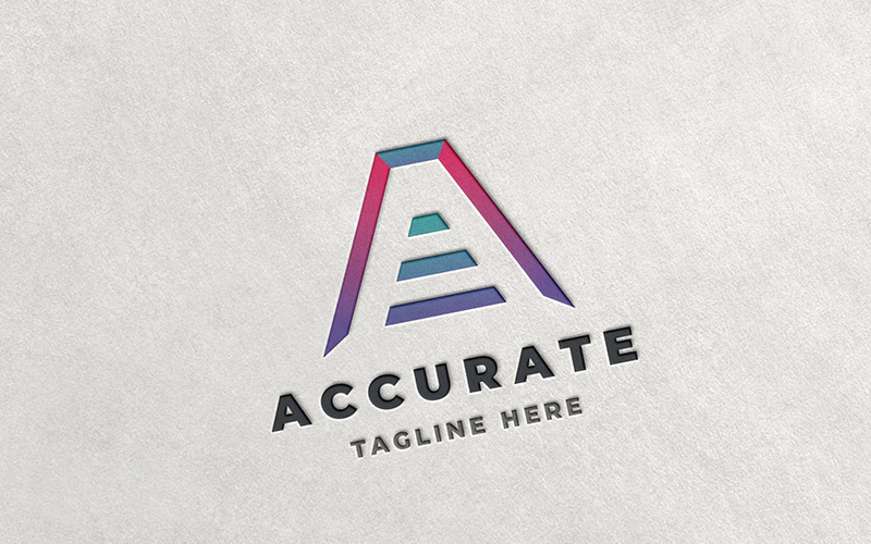 Professional Accurate Letter A Logo