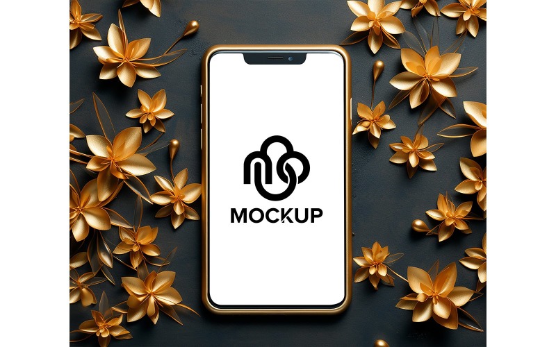 Telefonbildschirm-Mockup-Design