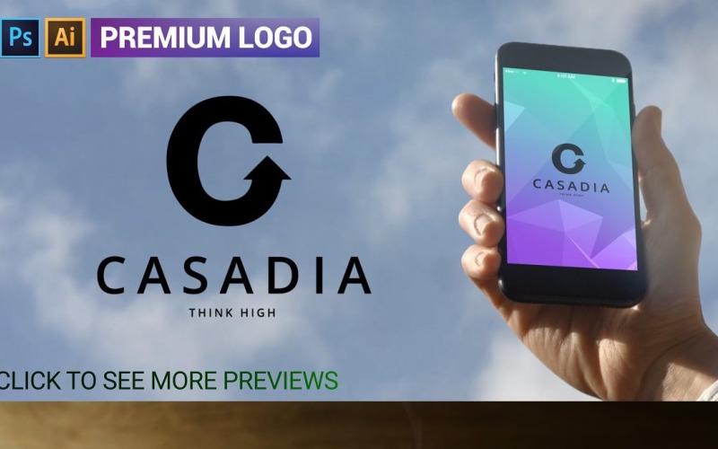 Prémiová šablona loga CASADIA C