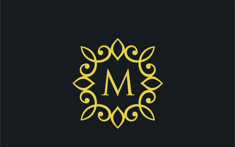 Momento - Modello di logo lettera M