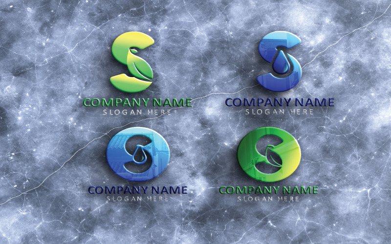 Sjabloonontwerp voor Letter S-logo's