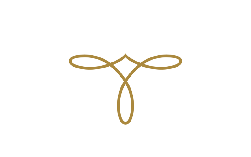 Текстура - Шаблон логотипа буквы T