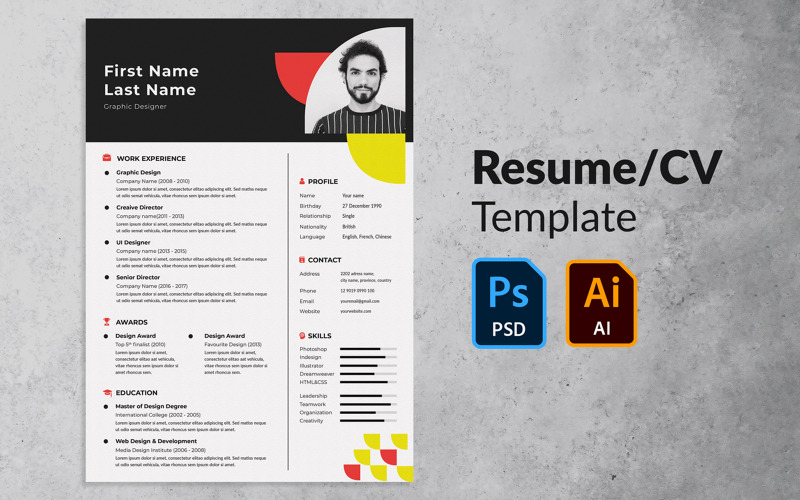 Cv Design Resume Templates from TemplateMonster