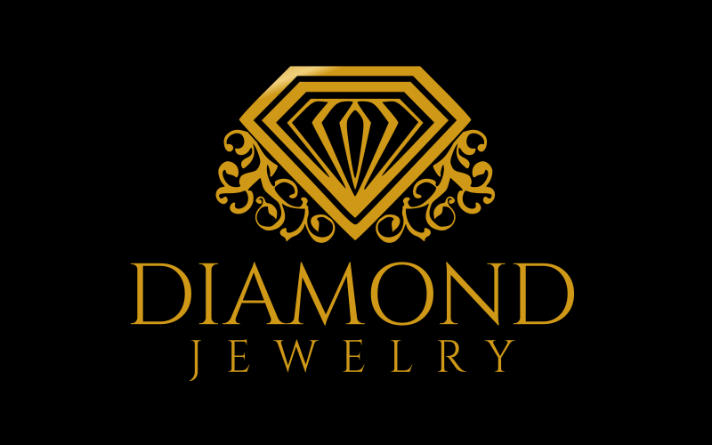 Gold Diamond Elegant Design Logo #232630 - TemplateMonster