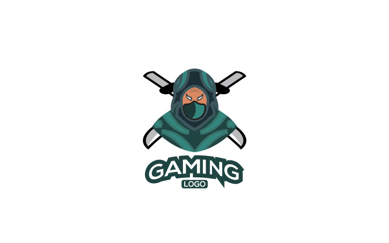 Gaming Logo | Ninja Gaming Logo Template