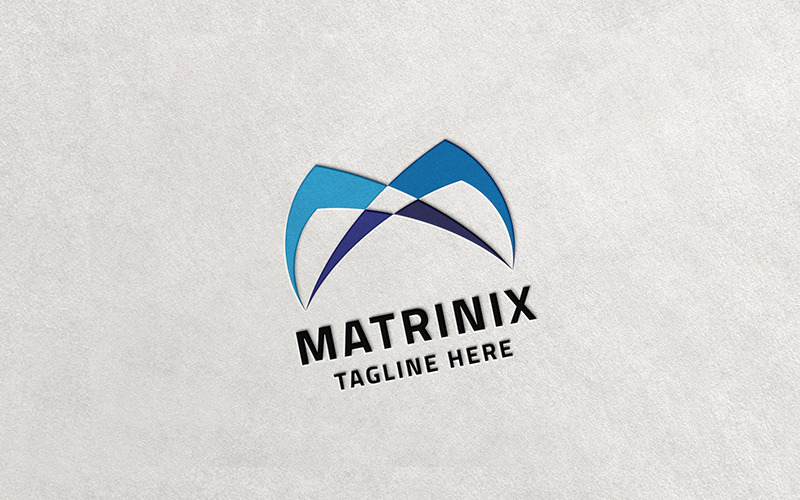 Професійний логотип Matrinix Letter M