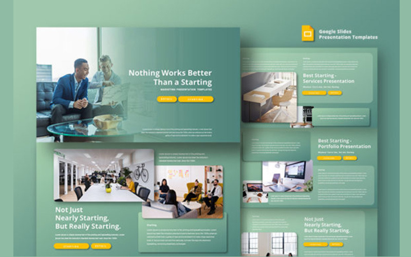 Starten - Google Slides-Vorlage