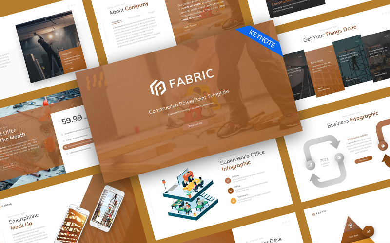 Fabric Construction Keynote Template