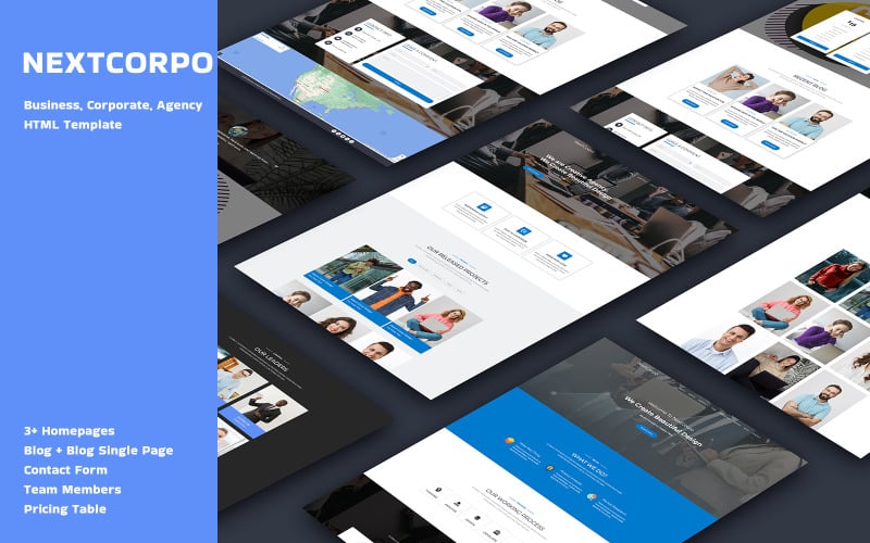 NextCorpo - Business, Corporate, Agency HTML Template