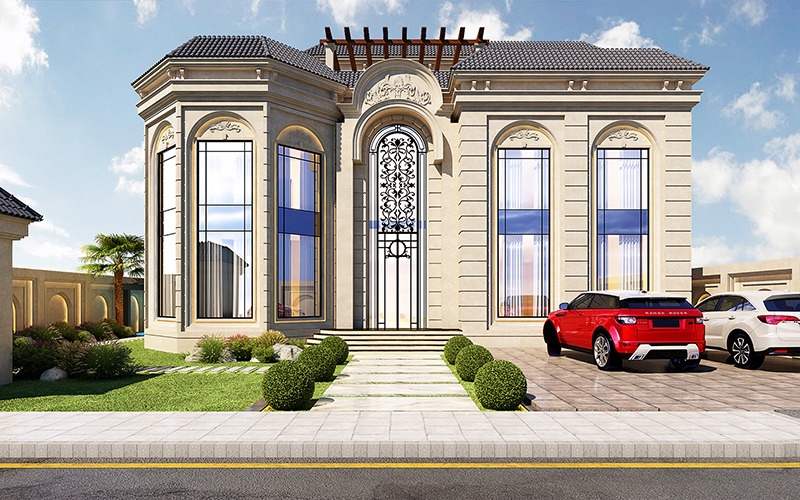 Dekoration Villa 3D-Modell