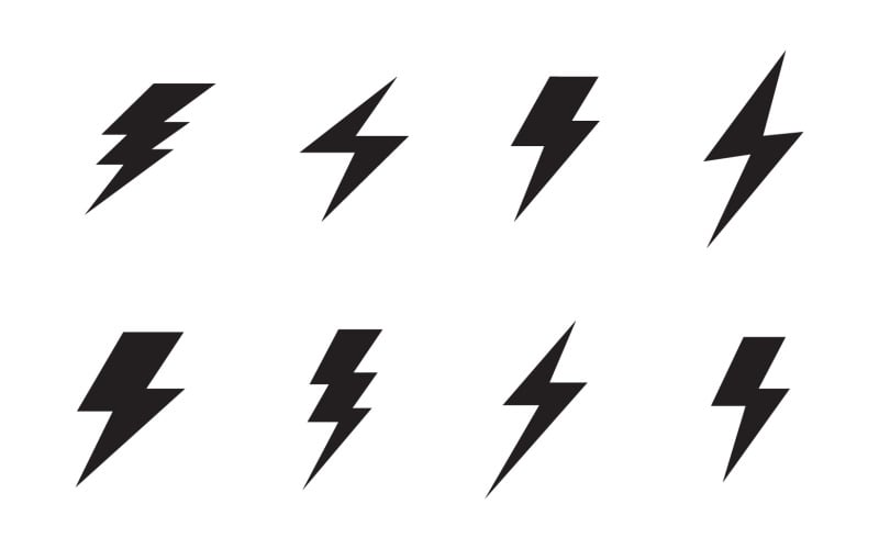 Flash Thunderbolt Logo And Symbol Vector 2 - TemplateMonster