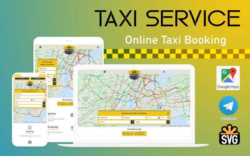 Taxi Service - Ready To Use Online Booking Theme