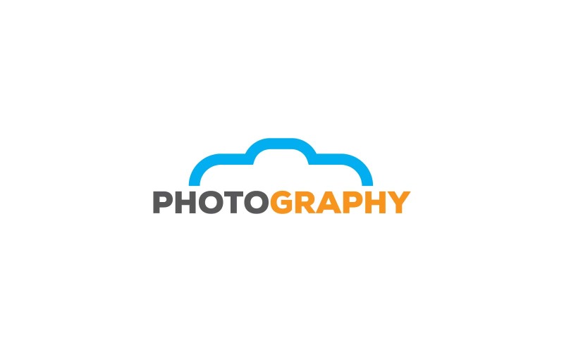 Vektor šablony návrhu loga fotografie