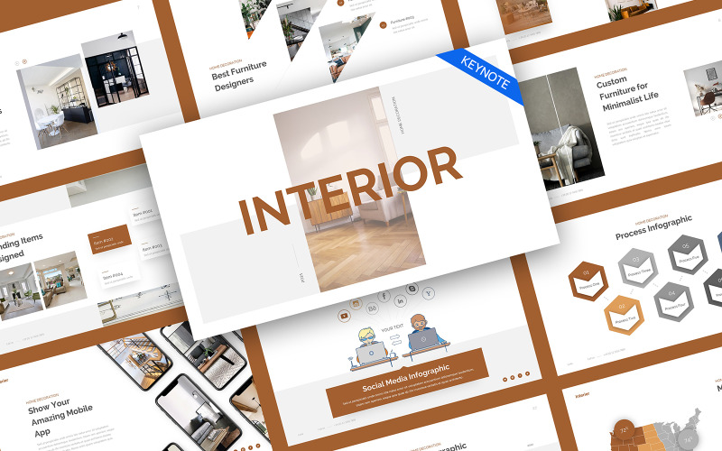 Modelo de Palestra de Decoração de Interiores