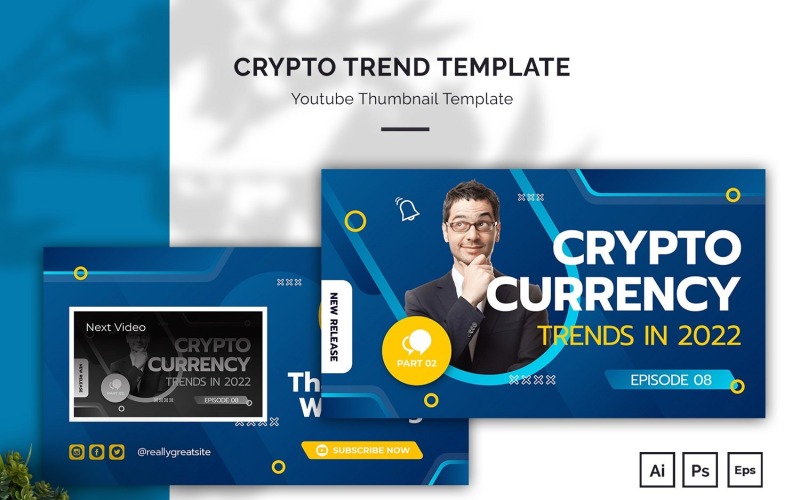 Crypto Trend Youtube Thumbnail
