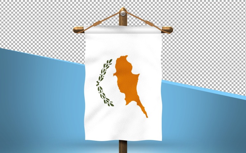 Kıbrıs Asmak Bayrağı Tasarım Arka Planı