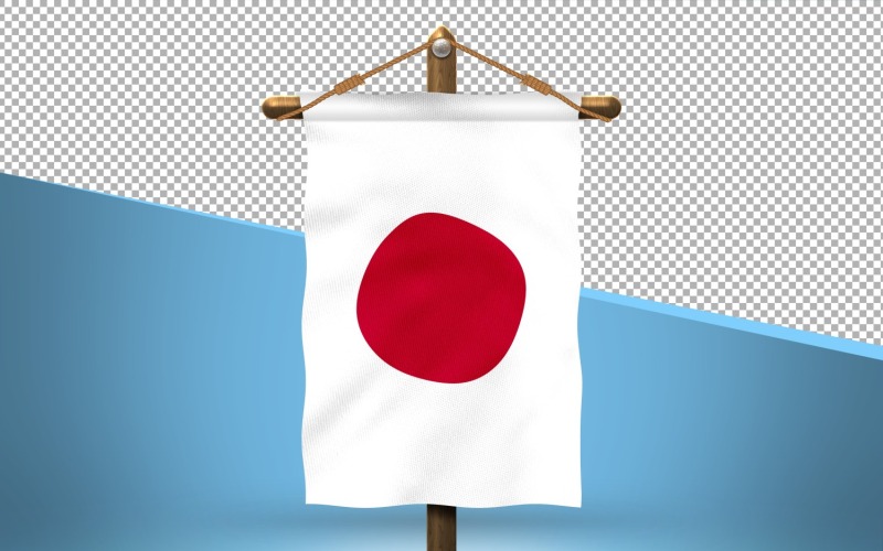 Japan Hang Flag Design-Hintergrund