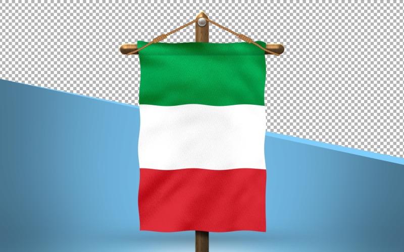Olaszország Hang zászló tervezési háttér