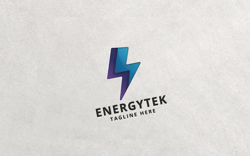 Professionell Energytek-logotyp