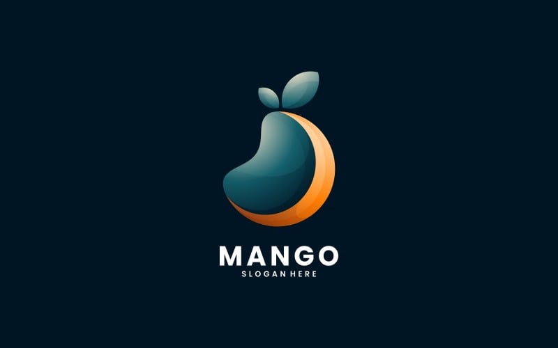 Mango Gradient Logo Design